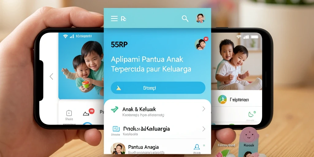 Tampilan antarmuka 55RP yang intuitif dan ramah pengguna.