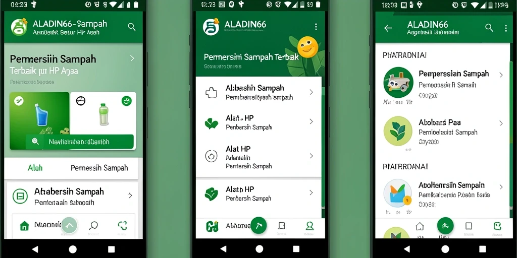 Tampilan antarmuka ALADIN66 yang sederhana dan informatif.