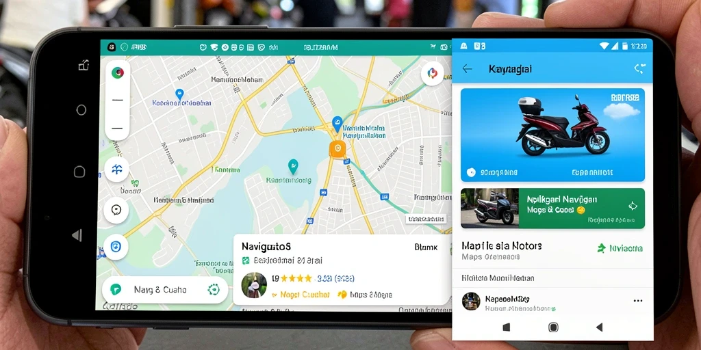 Tampilan antarmuka API88 yang intuitif dan responsif untuk navigasi motor.