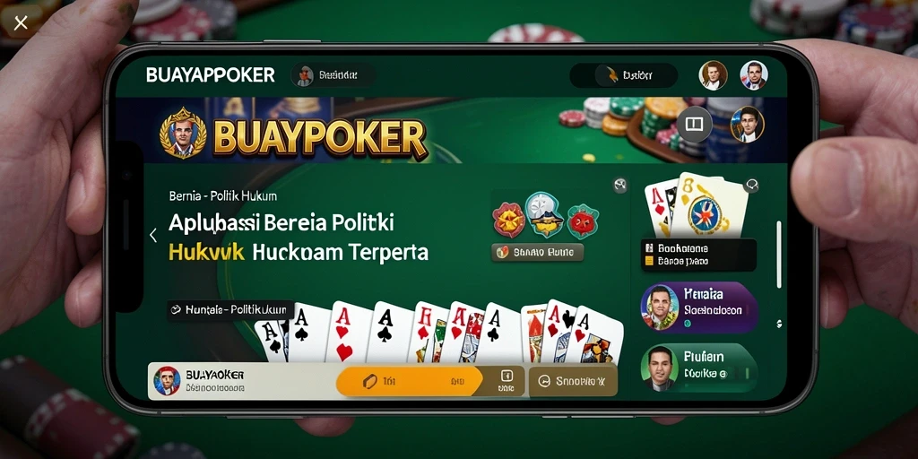 Tampilan utama BUAYAPOKER dengan informasi Politik Hukum terkini.