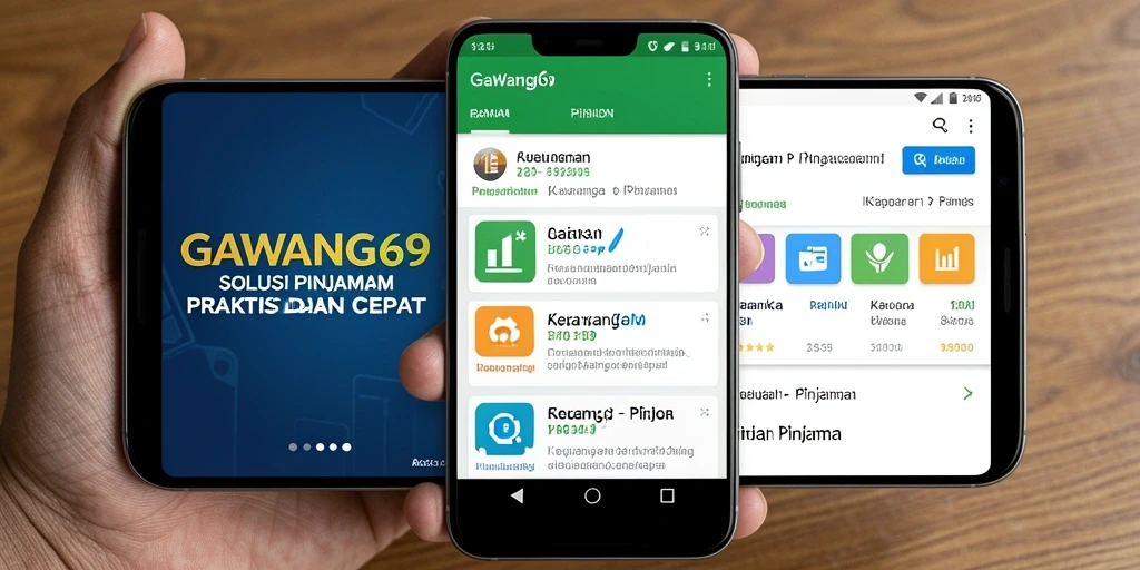Tampilan antarmuka GAWANG69 yang intuitif untuk pengajuan pinjaman.