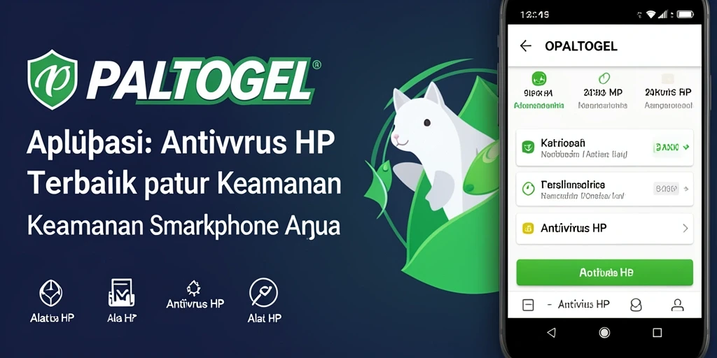 Tampilan antarmuka OPALTOGEL yang intuitif untuk pengguna Antivirus HP.